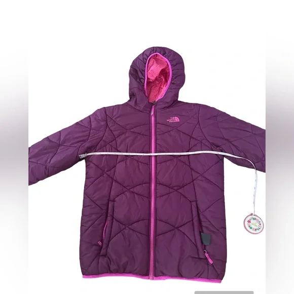 The North Face Girls reversible Jacket size XL - Picture 9 of 11